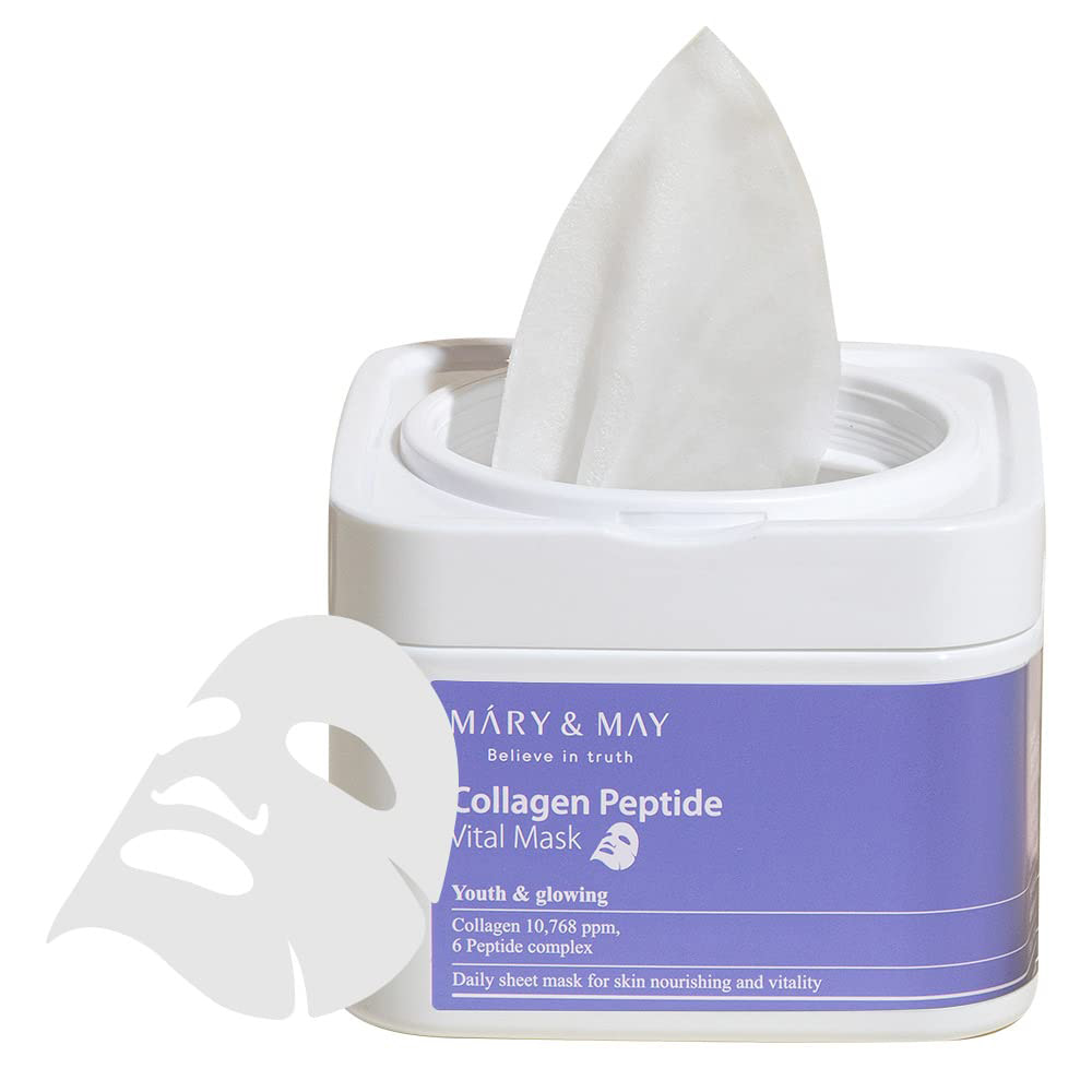 Mary May Collagen Peptide Vital Mask. Mary and May hydra Mask маски для лица. 30 Маска. Image маска Витал с. Маска 30.03 2024